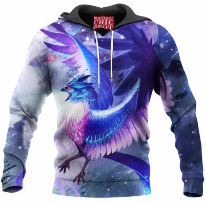 Anime Hoodie, Articuno Hoodie, Pokemon Hoodie
