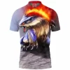 Anime Polo Shirt, Typhlosion Polo Shirt, Pokemon Polo Shirt
