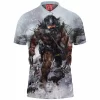 Comic Polo Shirt, Weapon X Polo Shirt, Wolverine Polo Shirt, X-men Polo Shirt