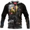 Comic Fleece-Hoodie, Luke Cage Fleece-Hoodie