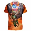 Comic Hawaiian-Shirt, Hawkgirl Hawaiian-Shirt
