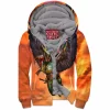 Comic Zip-Fleece-Hoodie, Hawkgirl Zip-Fleece-Hoodie