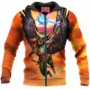 Comic Zip-Hoodie, Hawkgirl Zip-Hoodie