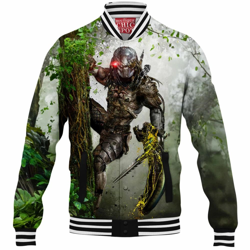 Horror Baseball-Jacket, Predator Baseball-Jacket, Sci-Fi Baseball-Jacket 1 T TRINH Boutique 3696 Baseball Jacket