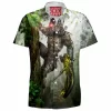 Horror Hawaiian-Shirt, Predator Hawaiian-Shirt, Sci-Fi Hawaiian-Shirt