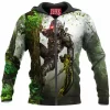 Horror Zip-Hoodie, Predator Zip-Hoodie, Sci-Fi Zip-Hoodie