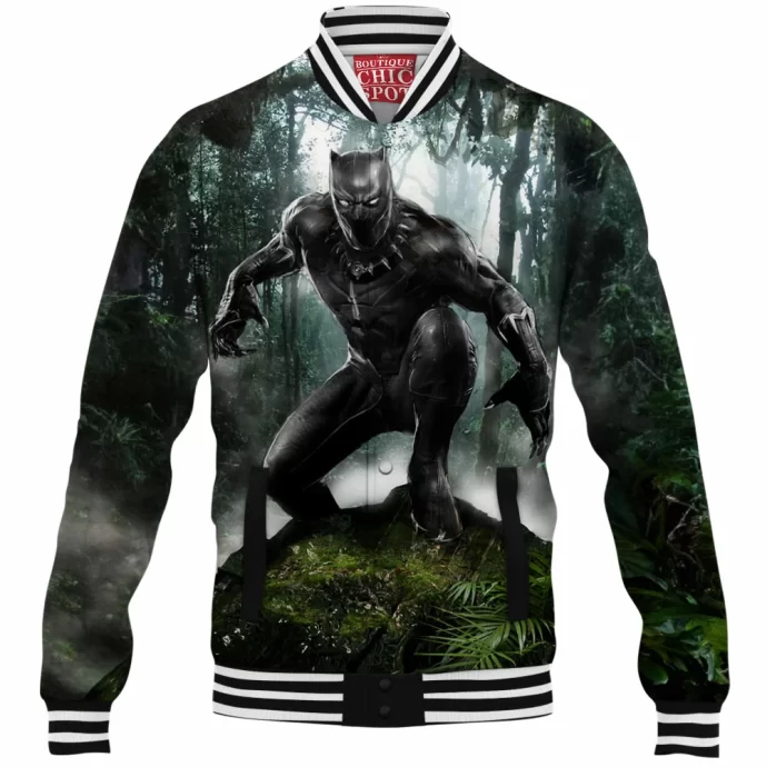 Black Panther Baseball Jacket