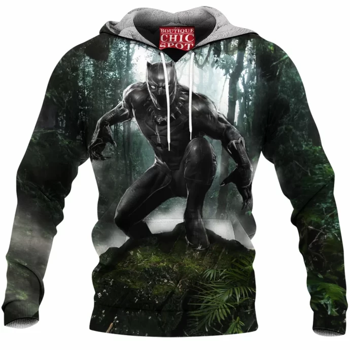 Black Panther Fleece Hoodie