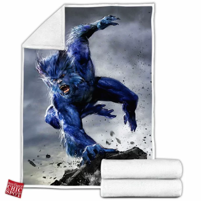 Beast Xmen Fleece Blanket