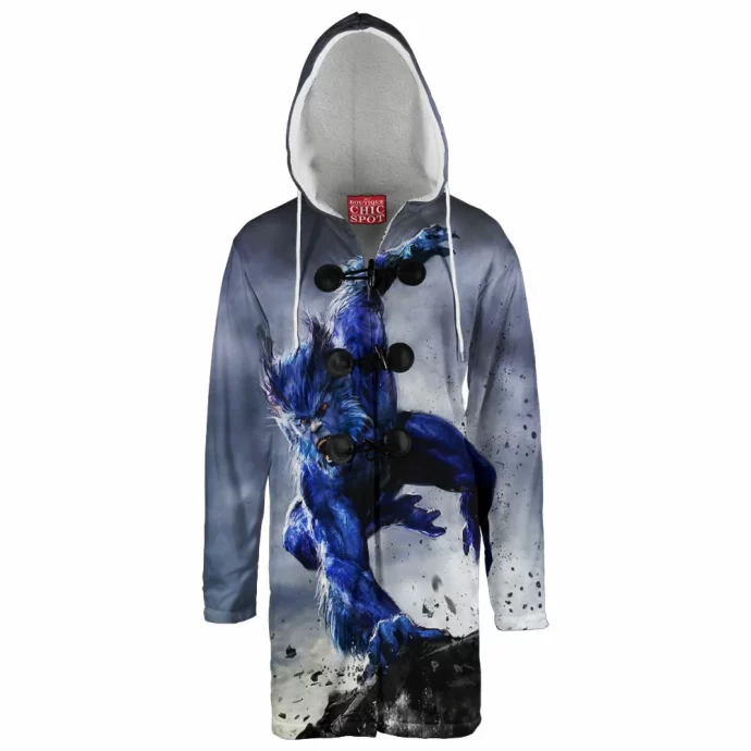 Beast Xmen Hooded Cloak Coat