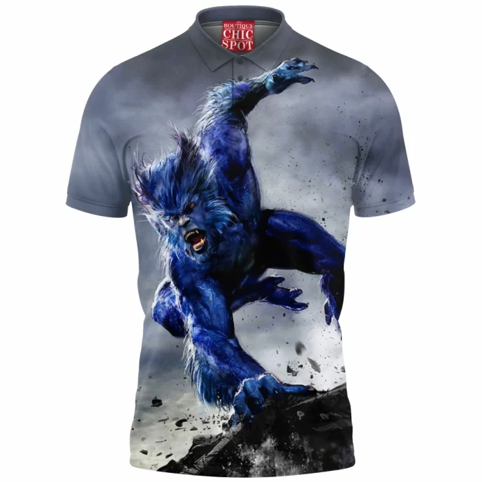 Beast Xmen Polo Shirt