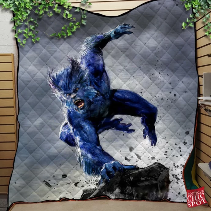 Beast Xmen Quilt Blanket