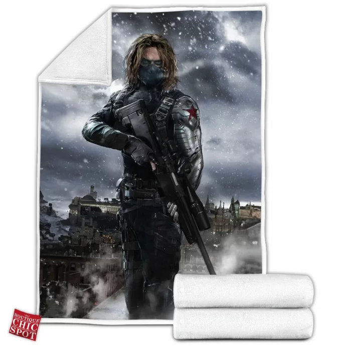 Winter Soldier Fleece Blanket