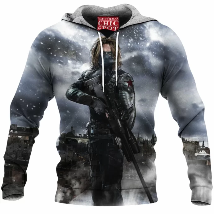 Winter Soldier Fleece Hoodie