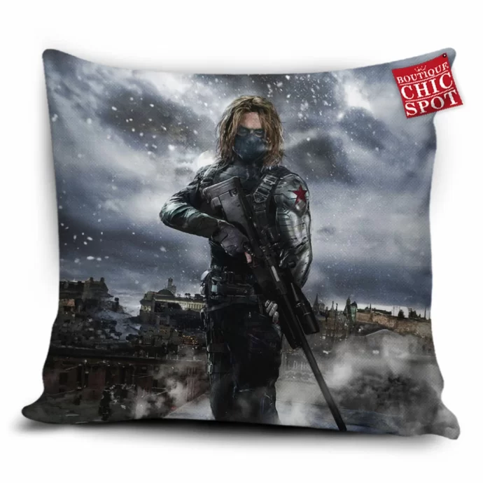 Winter Soldier Pillow Cover