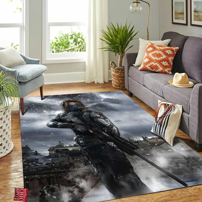 Winter Soldier Rectangle Rug