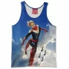 Comic Tank-Top, Captain Marvel Tank-Top