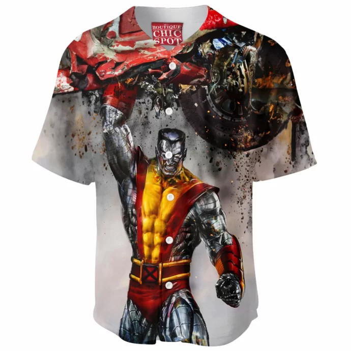 Colossus Xmen Baseball Jersey