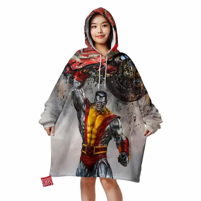 Colossus Xmen Blanket Hoodie