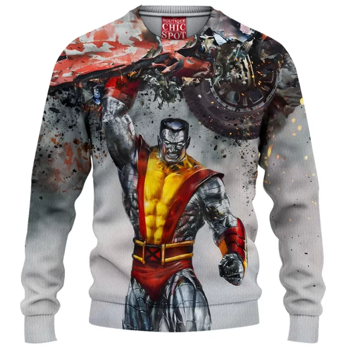 Colossus Xmen Knitted Sweater