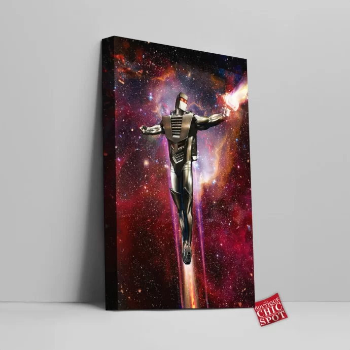 Rom The Space Knight Canvas Wall Art