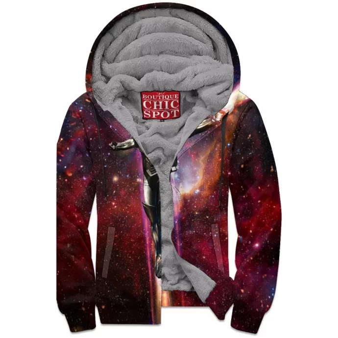 Rom The Space Knight Zip Fleece Hoodie