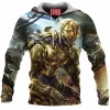 Sci-Fi Fleece-Hoodie, C3P0 Fleece-Hoodie, Star Wars Fleece-Hoodie