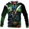 Comic Fleece-Hoodie, Lobo Fleece-Hoodie