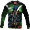 Comic Zip-Hoodie, Lobo Zip-Hoodie