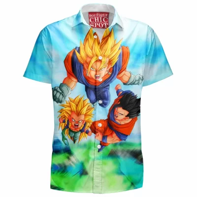 Anime Hawaiian-Shirt, Goku Hawaiian-Shirt, Dragon Ball Hawaiian-Shirt