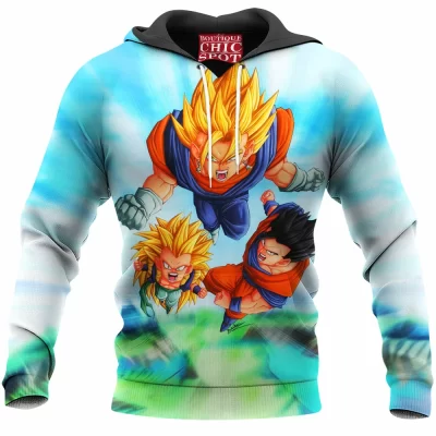 Anime Hoodie, Goku Hoodie, Dragon Ball Hoodie