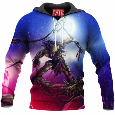 Horror Hoodie, Predator Hoodie, Sci-Fi Hoodie