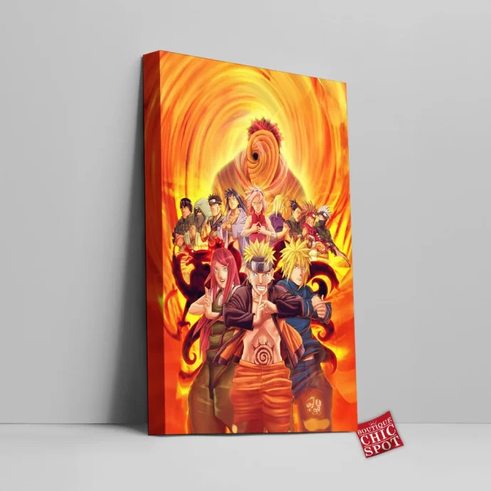 Konoha Road To Ninja Canvas Wall Art