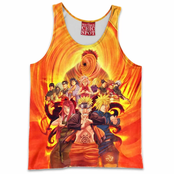 Konoha Road To Ninja Tank Top