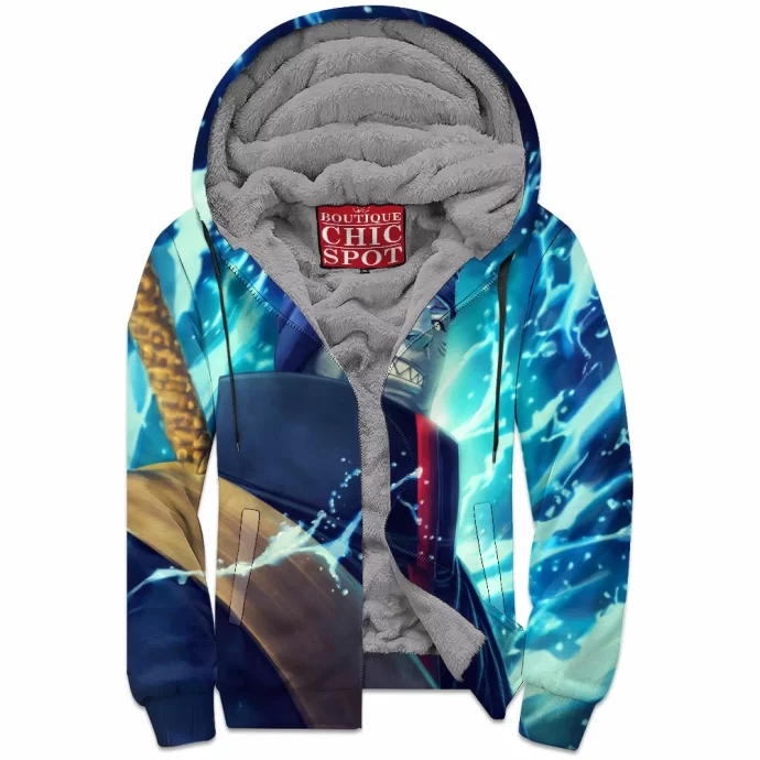 Kisame Zip Fleece Hoodie