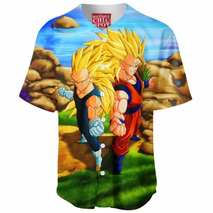 Goku Vegeta Baseball Jersey