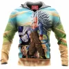 Anime Fleece-Hoodie, Dragon Ball Fleece-Hoodie