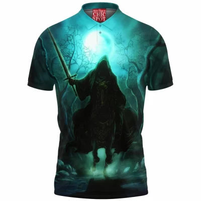Fantasy Polo Shirt, Lord Of The Rings Polo Shirt, Nazgul Polo Shirt