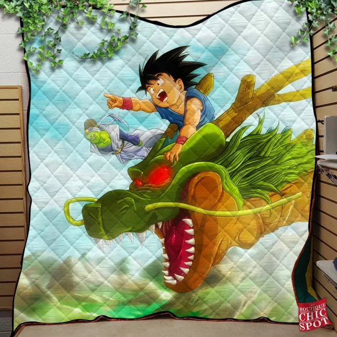 Dragon Ball Quilt Blanket