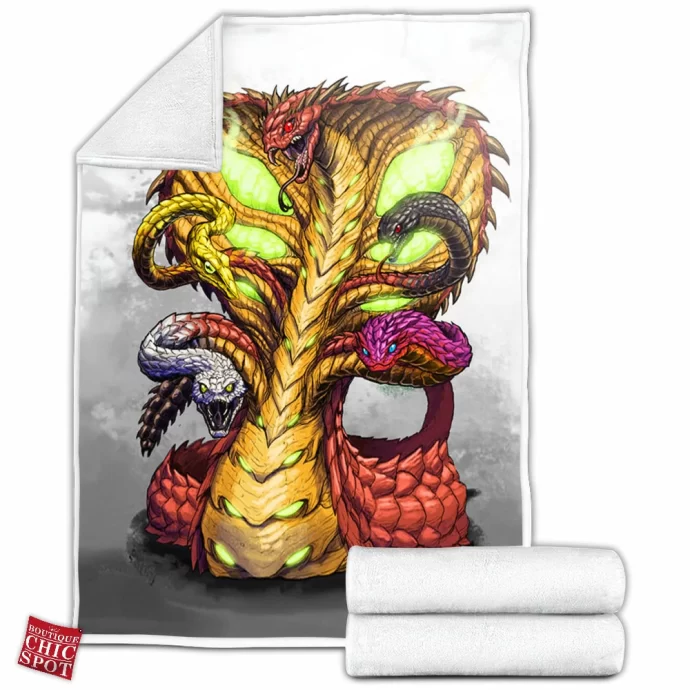 Colossal Kaiju Fleece Blanket