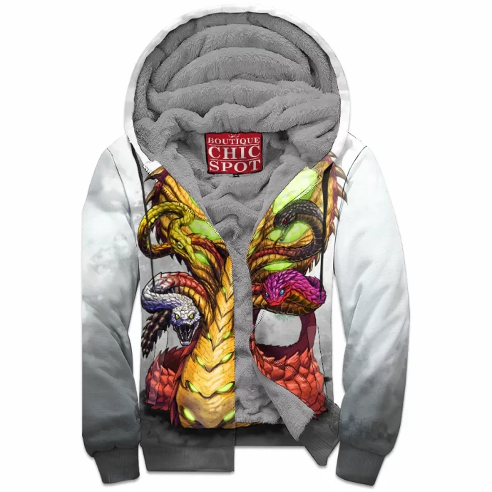 Colossal Kaiju Zip Fleece Hoodie