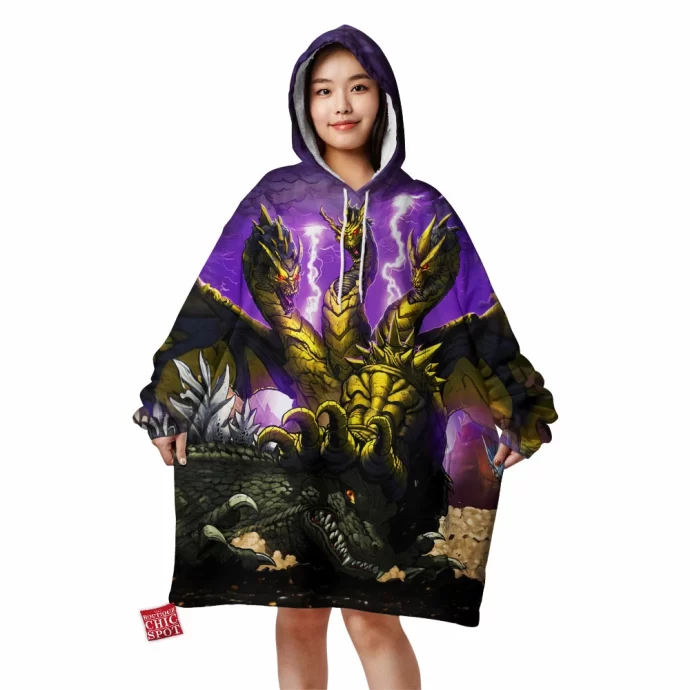 Godzilla Blanket Hoodie