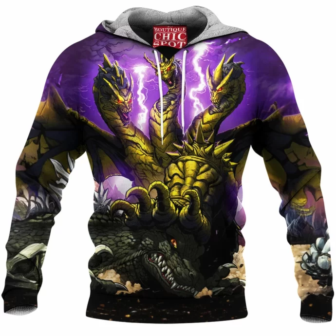 Godzilla Fleece Hoodie