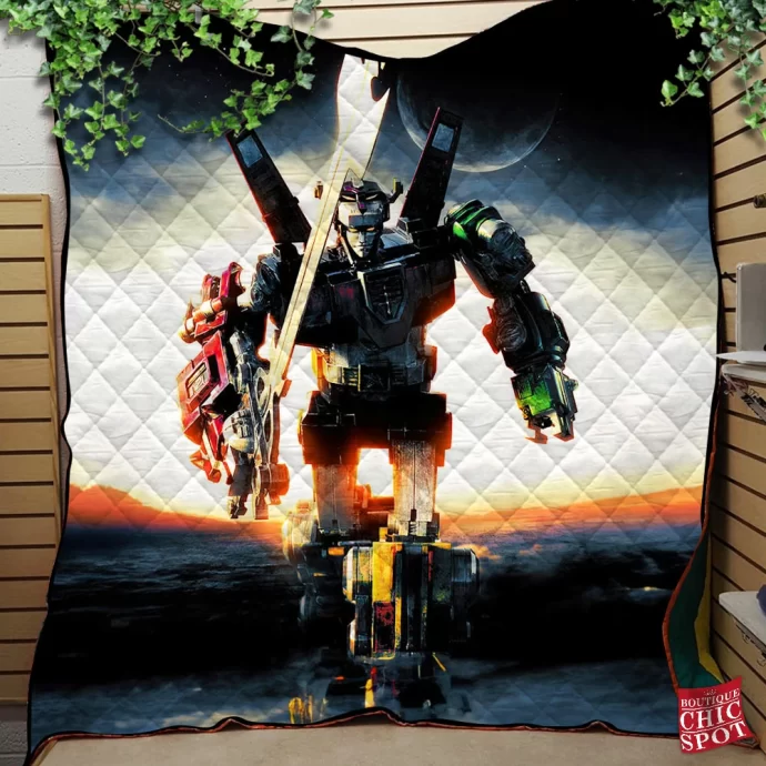 Voltron Quilt Blanket