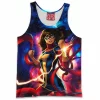 Comic Tank-Top, Ms Marvel Tank-Top