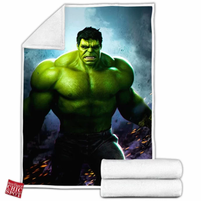 Hulk Fleece Blanket