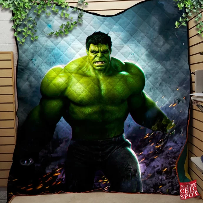 Hulk Quilt Blanket