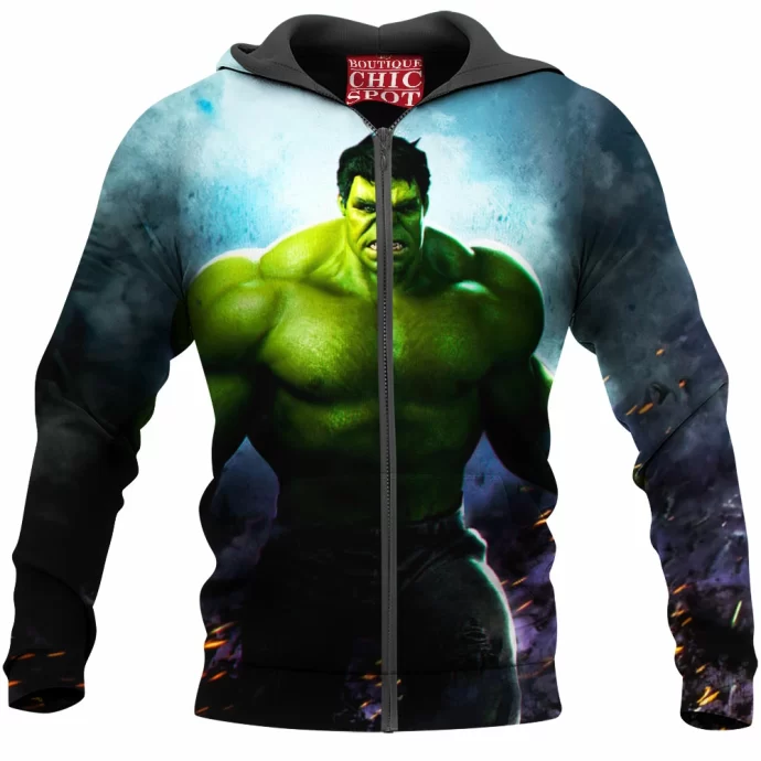 Hulk Zip Hoodie