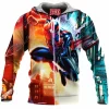 Comic Fleece-Hoodie, Spider-man Fleece-Hoodie