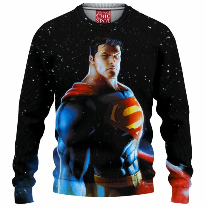 Superman Knitted Sweater